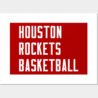 Rockets basketball Posters and Art